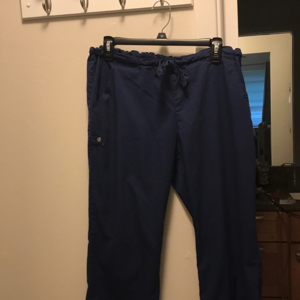 Navy blue scrub bottoms